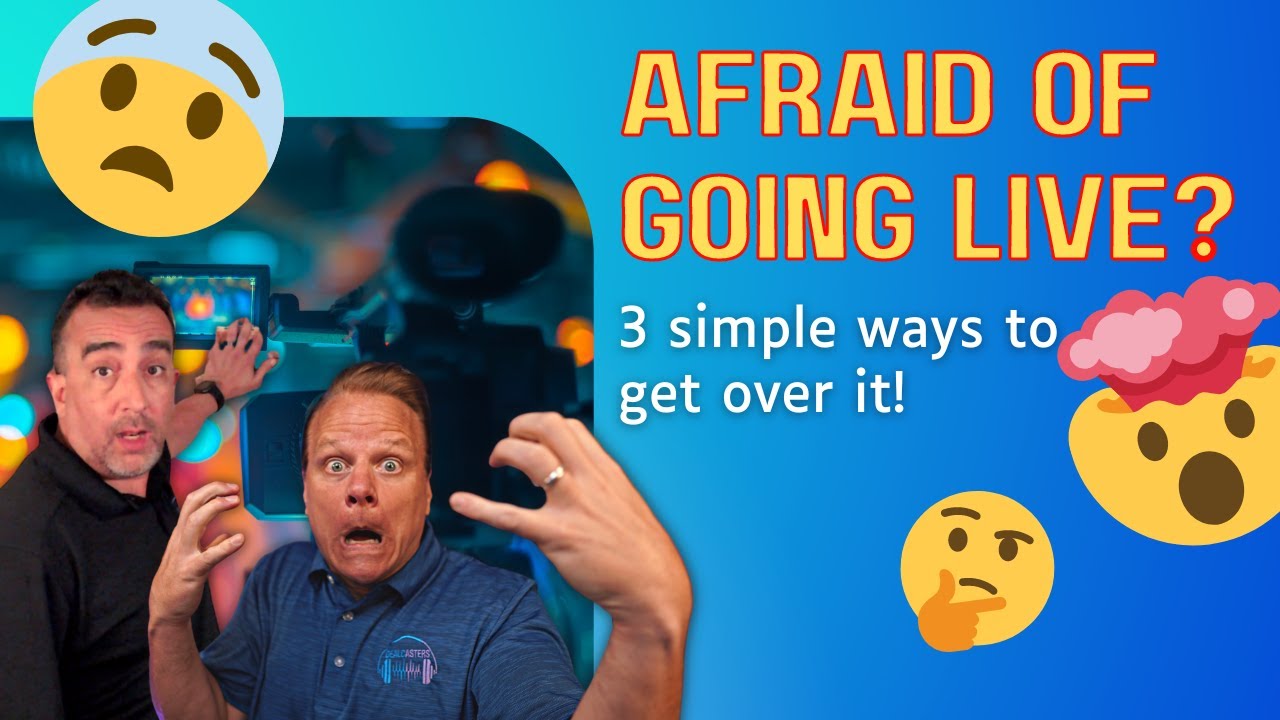 How To Overcome Fear Of Live Video #shorts