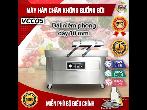 Video Máy Hút Chân Không Công Nghiệp Buồng Đôi VCC05. Hút... - youtube