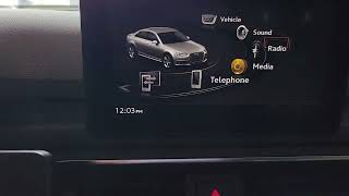 2017 2018 2019 2020 2021 Audi A4 Oil Level Check and Reset How To