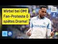 OM Fans Sind Wütend Olympique Marseille RC Straßburg 22 Spieltag Ligue 1 DAZN Highlights