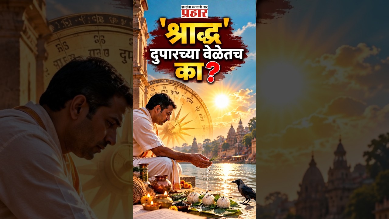 Pitru Rituals | श्राद्ध आणि तर्पणाचे विधी दुपारीच का केले जातात ? | Shraddha Muhurat