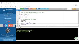 Aula2 - Utilizando as funções scanf() e printf( )