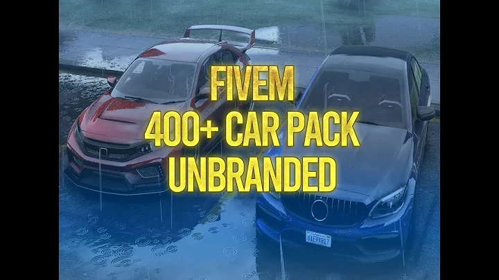 Fivem 400+ Unbranded Car Pack Showcase (For Sale)