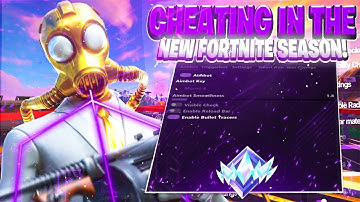 CHEATING With The BEST Fortnite CHEAT in Unreal Rank… 🏆(Ft. ZOMBIE)