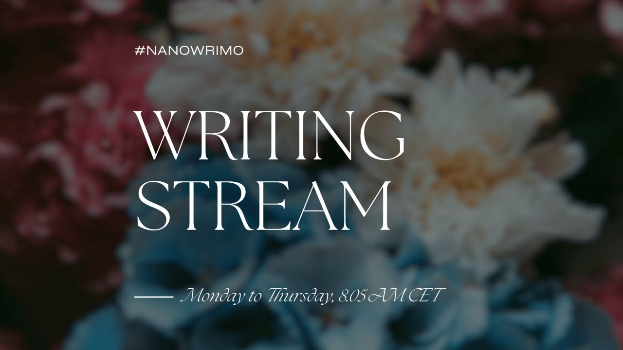 ✨ Thursday Morning Writing Stream ☕️