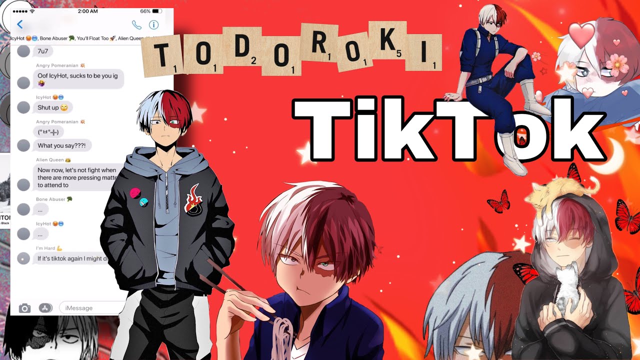 Mina Exposes Todoroki's TikTok||mha/bnha text story||