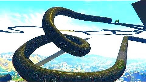 BLACK DEATH - EARLY ACCESS to the NEW PROPS - Custom Cunning Stunts Races - GTA 5