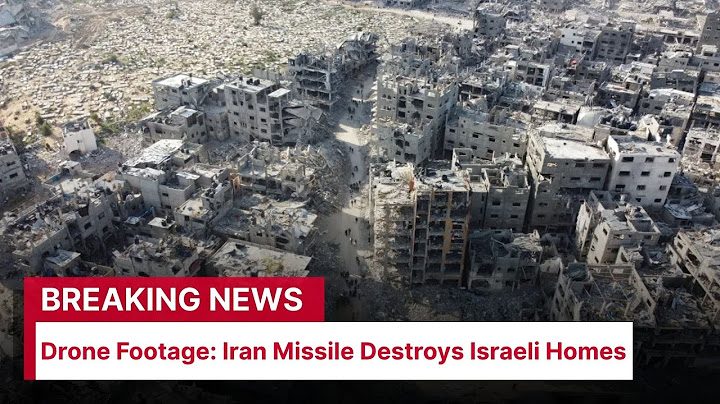 Devastation in Israel: Missile Attack from Iran Captured by Drone | Aerial View | AH15