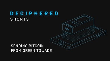 Sending Bitcoin From Jade to Green
