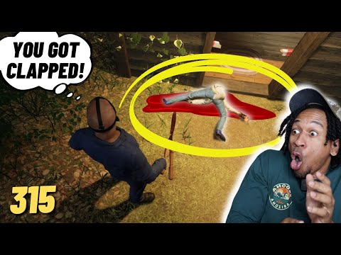 A LOT OF CHEEK CLAPPIN'! Friday the 13th Game #315