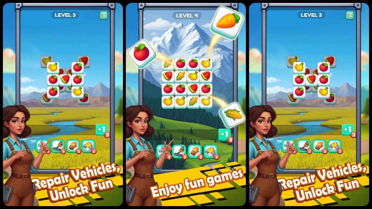 Tile Story Game Android Gameplay - YouTube