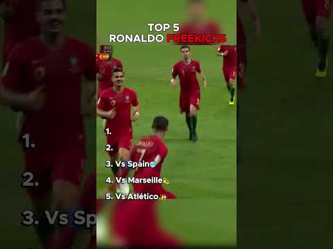 Top 5 Ronaldo Free Kicks🇵🇹