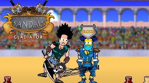 Swords And Sandals 1 Gladiator | Full Game Walkthrough