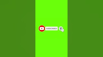 Green Screen Subscribe Button Animation | Green Screen | Button #shorts