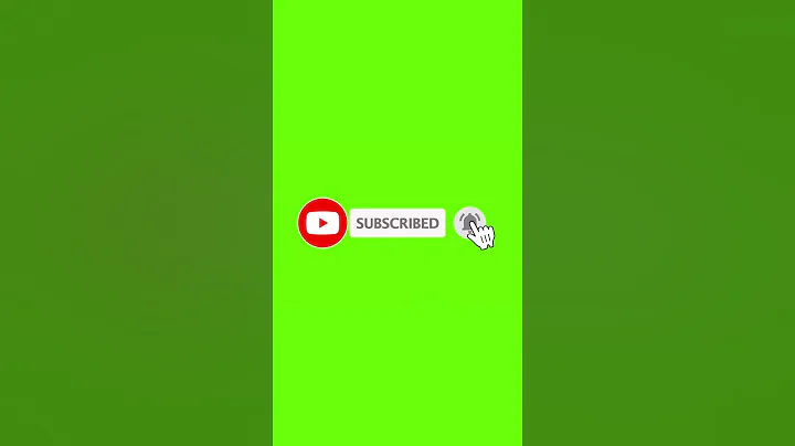 Green Screen Subscribe Button Animation | Green Screen | Button #shorts