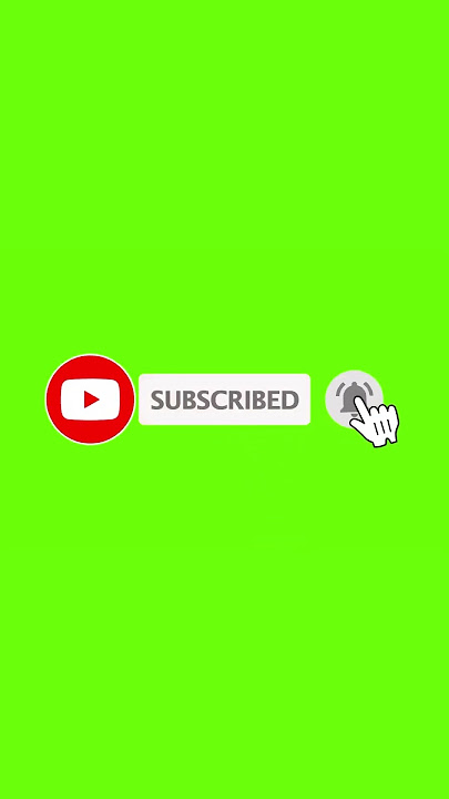 Green Screen Subscribe Button Animation | Green Screen | Button #shorts