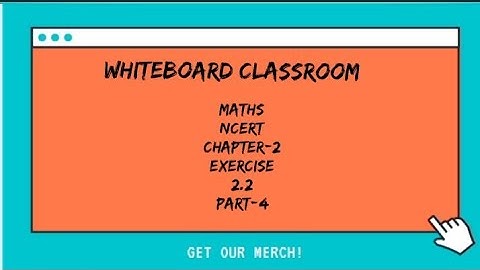 MATHS NCERT CLASS 6 || CHAPTER 2 EX-2.2 || PART -4 || WHOLE NUMBER
