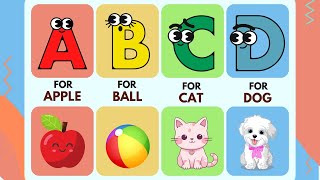 ABC Flashcards for Toddlers | Learning the Alphabet with Playful Images and Sounds