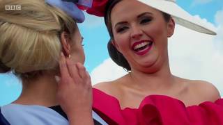 Race Day Best Dressed Ladies  - Fashions On The Field Behind The Scenes