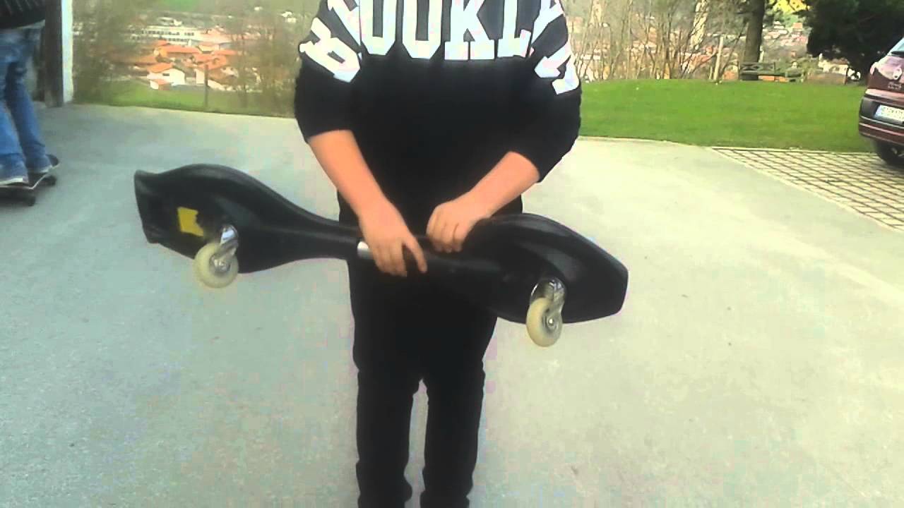 Waveboard fahren lernen - YouTube