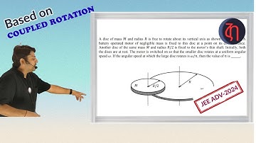 2024P1Q9 | COUPLED ROTATION |  MECHANICS | JEE ADV 2024 | TACHYON PHYSICS