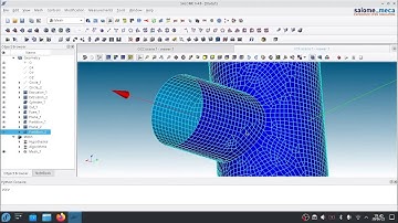 Tubular Connection Modeling & Meshing with Salome Platform in Linux Fedora