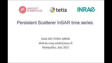 Persistent Scatterer InSAR time series