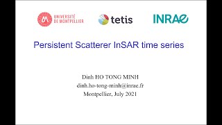 Persistent Scatterer InSAR time series