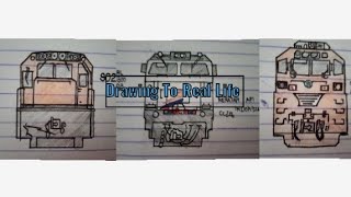 Drawing To Real Life Pnr Trains Part 1 15 Plus Bonus Clip