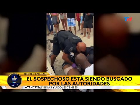 ESTADOS UNIDOS I Tiroteo en Miami: 9 heridos y un sospechoso intensamente buscado