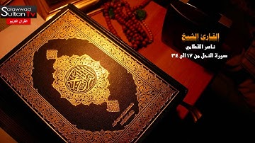 مختارات 22 سورة النحل من 17 الى 34 القارئ الشيخ ناصر القطامي