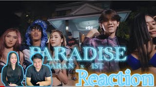 SARAN “ PARADISE “ ft .1ST || REACTION