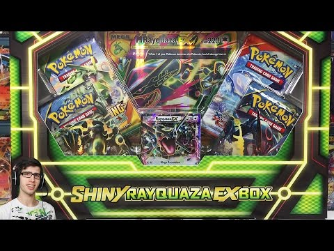 Unboxing: Pokémon TCG – Shiny Rayquaza EX Box –