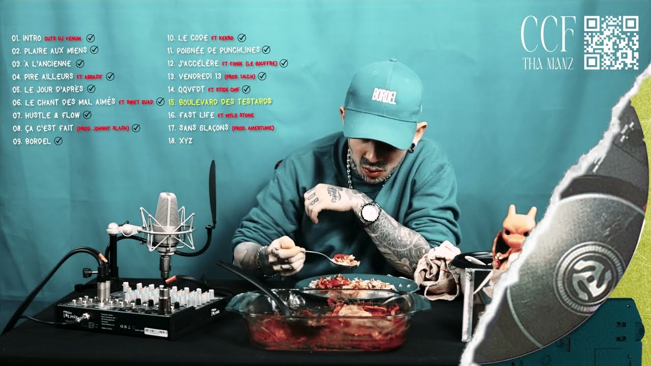 Tha Manz - BOULEVARD DES TESTARDS - Album CCF (Visualizer)