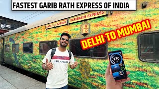 12910 Delhi to Mumbai Garib Rath express Economy 3Ac Journey Experience