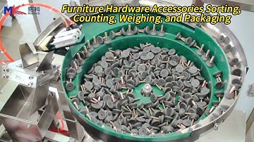 Fully Automated Hardware Screw Sorting and Packaging Equipment