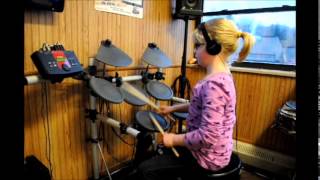 Olivia drum cover "best of my love" by ...