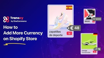 Transcy: Create a Multinational Shopify Store in 2 minutes (Currency Setup)