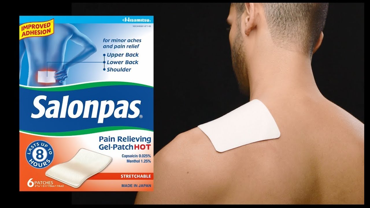 Salonpas Pain Relieving GELPATCH HOT Shoulder (Spanish