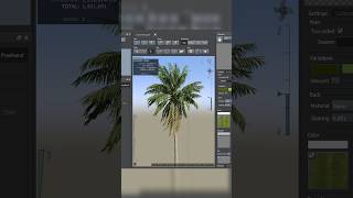 I just made a Coconut Palm Tree in @SpeedTreeMiddleware software!