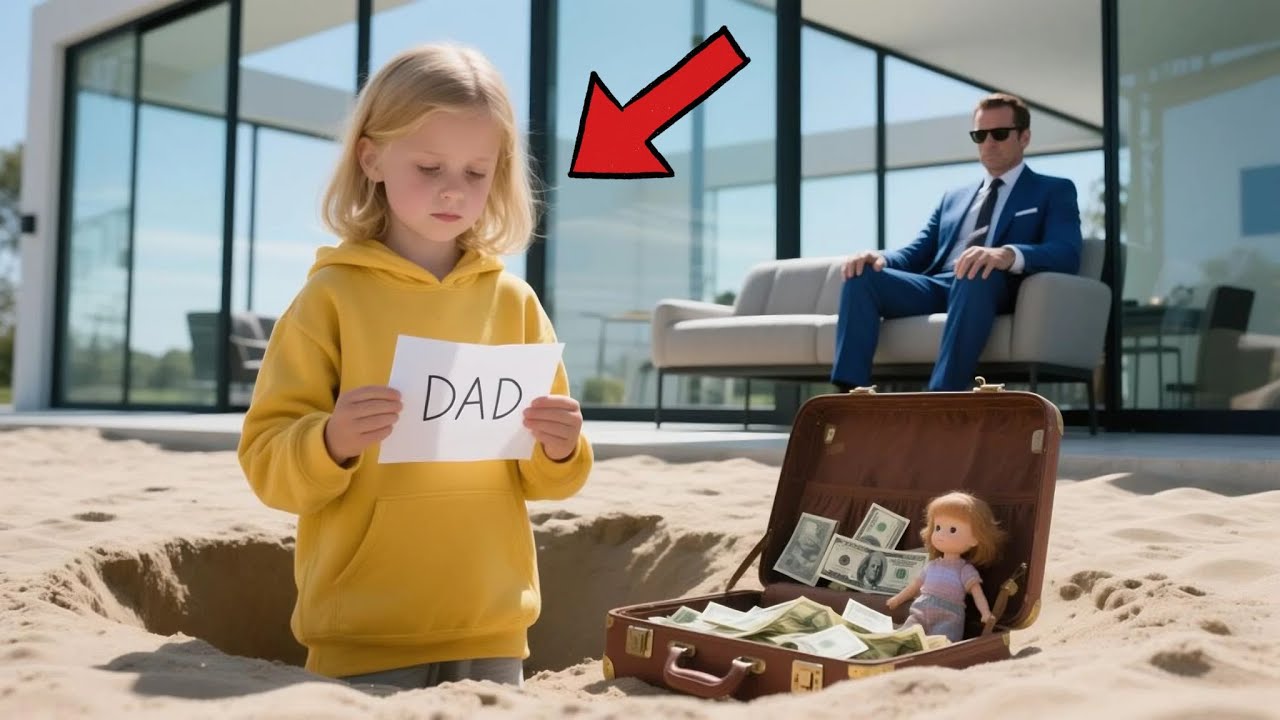 Maid’s daughter finds buried briefcase in CEO’s yard — the secret inside shocks everyone