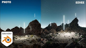 Recreating Photos in 3D with Blender EEVEE - Timelapse | itsreuben