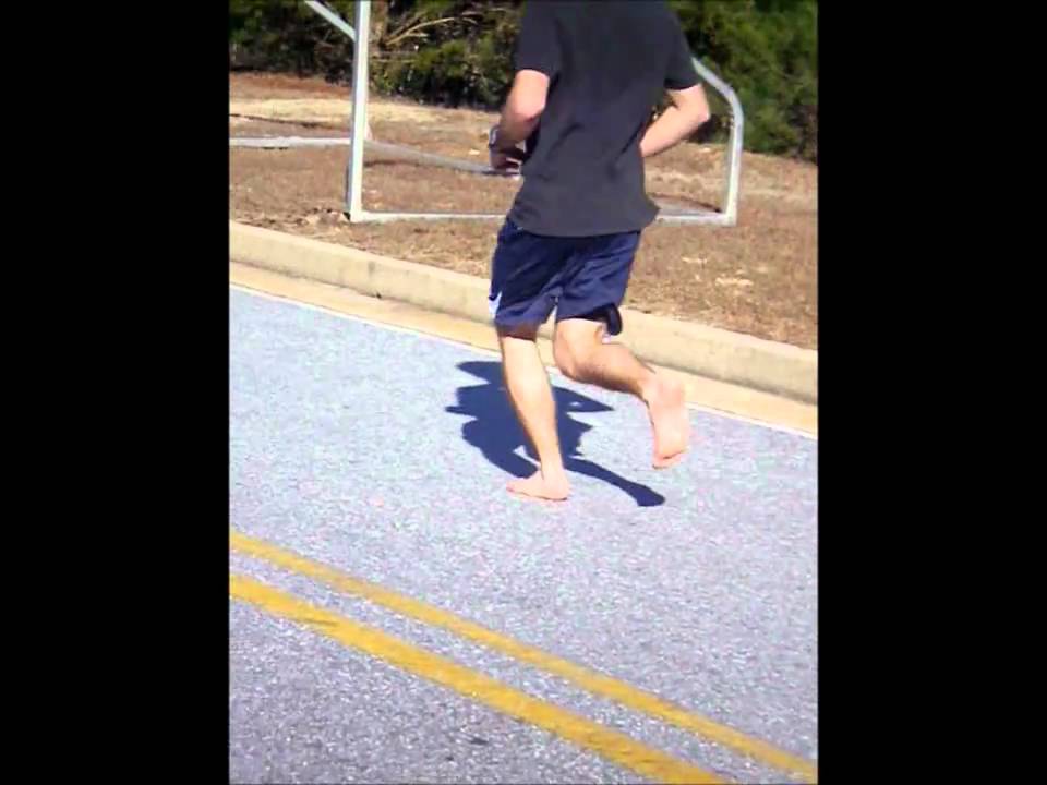 Barefoot Tyler - Quick Barefoot Running Clip