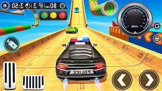 Ramp Car Driving: Offline Game 2023 - 3D Police Car Race Stunt Simulator Games - Android GamePlay #4 screenshot 5