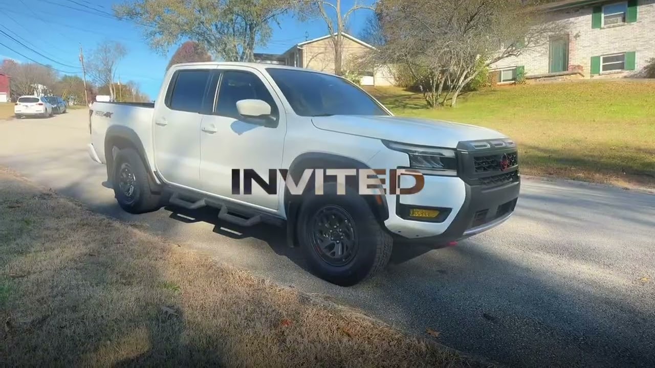 2025 Nissan frontier pro-4x styling 