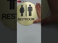 Accessible design meets premium aesthetics #customsignage#BrailleSign#ADAsignage