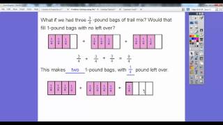 Problem Solving Using Multistep Fractions - Section 7.10