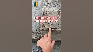 cách đặt mặt Bích vào móng nhà lắp ghép #nhàlắpghép #nhàlắpghépgiárẻ #xâynhàgiárẻ