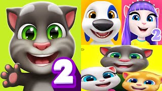My Talking Tom2 Vs My Talking Hank Vs Talking Angela2 Vs Talking Tom Friends Home Tour Vidio Epi3926