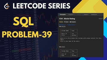1341. Movie Rating | Sql | Leetcode | Top 50 Questions #sql #leetcodechallenge